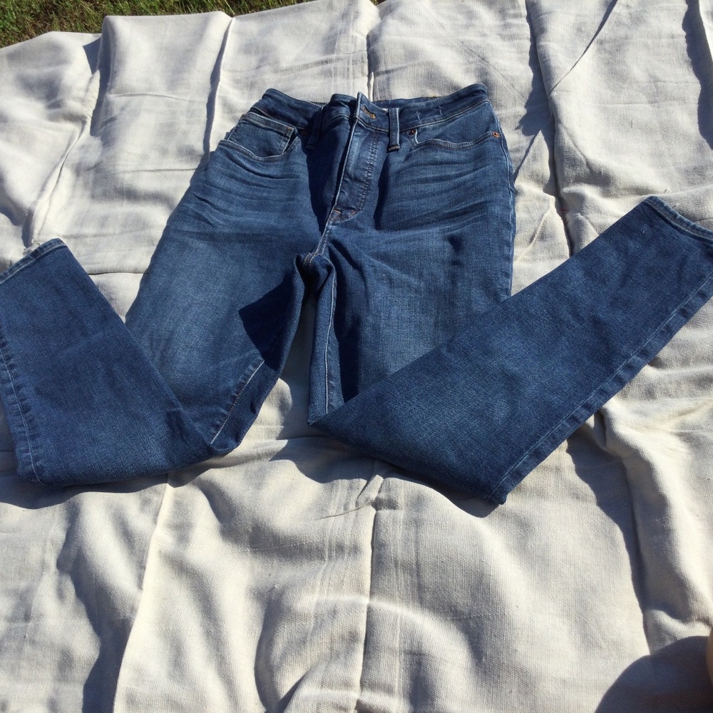 Madewell Curvy High Rise Skinny Jeans size 29